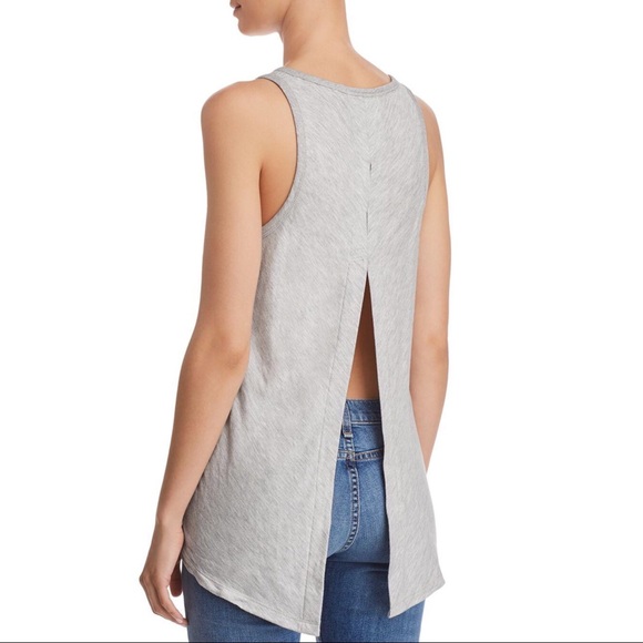 rag & bone Grey Kat Split-Back Tank (M) NWT - Picture 7 of 8